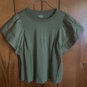 Old Navy Ruffle Sleeve Tee